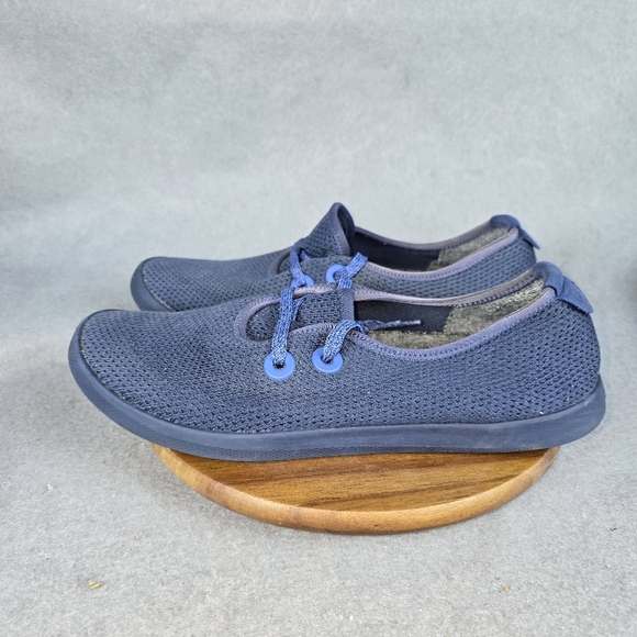 Allbirds tree skipper Kauri marine blue boat shoes women’s 10 - Picture 2 of 6
